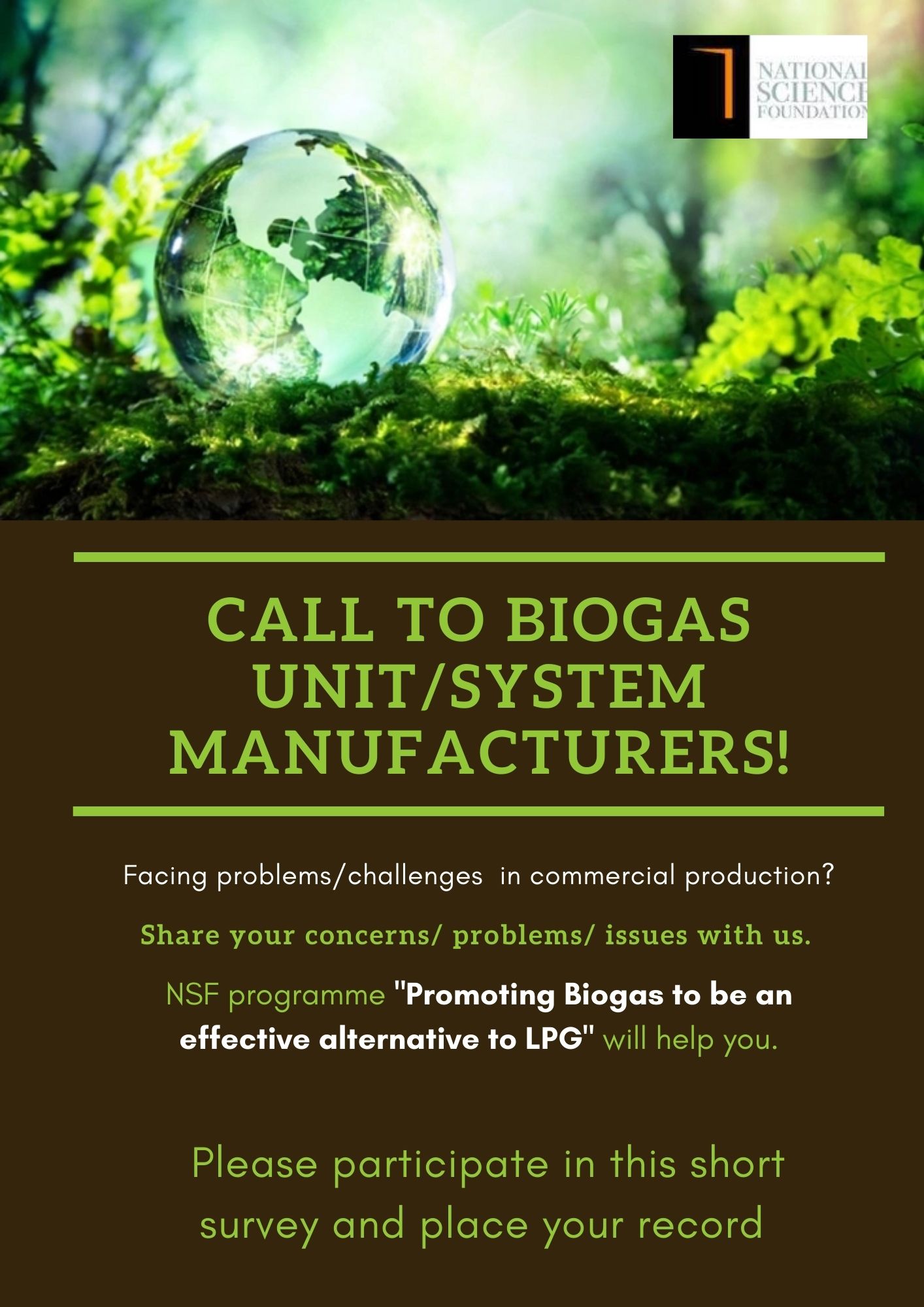 biogas call en