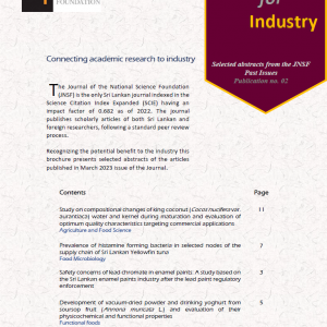 NSF connects research findings to industry (Publication No 02) Now available for online readers