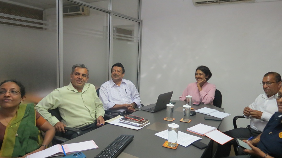 Prof. Srikantha Herath, a Sri Lankan expatriate based in Japan visits NSF to strengthen research collaboration
