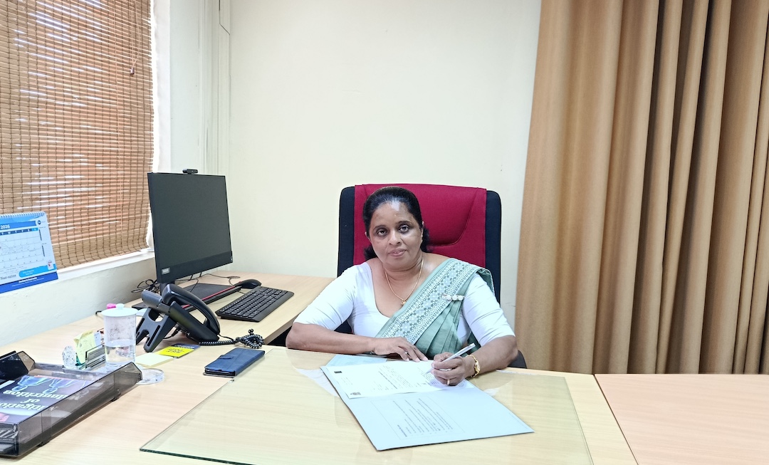 Professor (Ms.) P. Shiromi Perera assumed duties as the new DG of the NSF