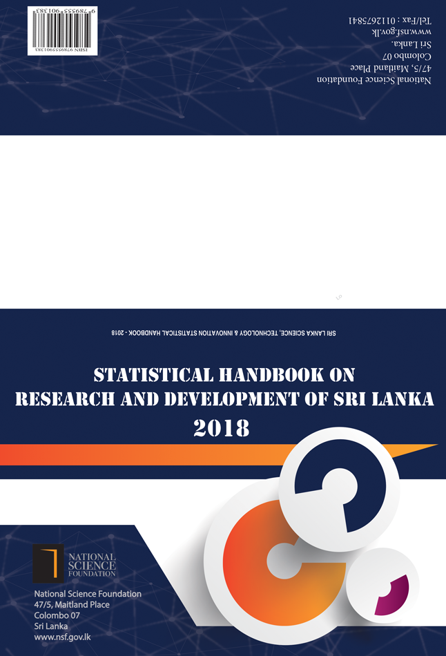 Statistical Handbook 2018 NATIONAL RESEARCH & DEVELOPMENT SURVEY 2018