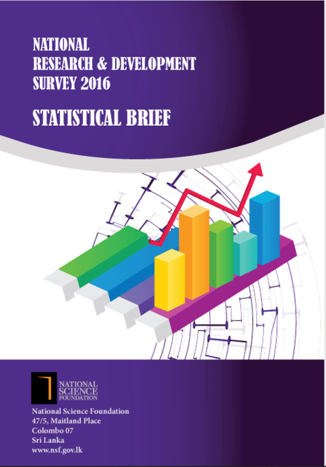Statistical Brief 2016 NATIONAL RESEARCH & DEVELOPMENT SURVEY 2016