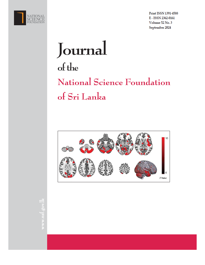 JNSF Volume 52, No 3, September 2024