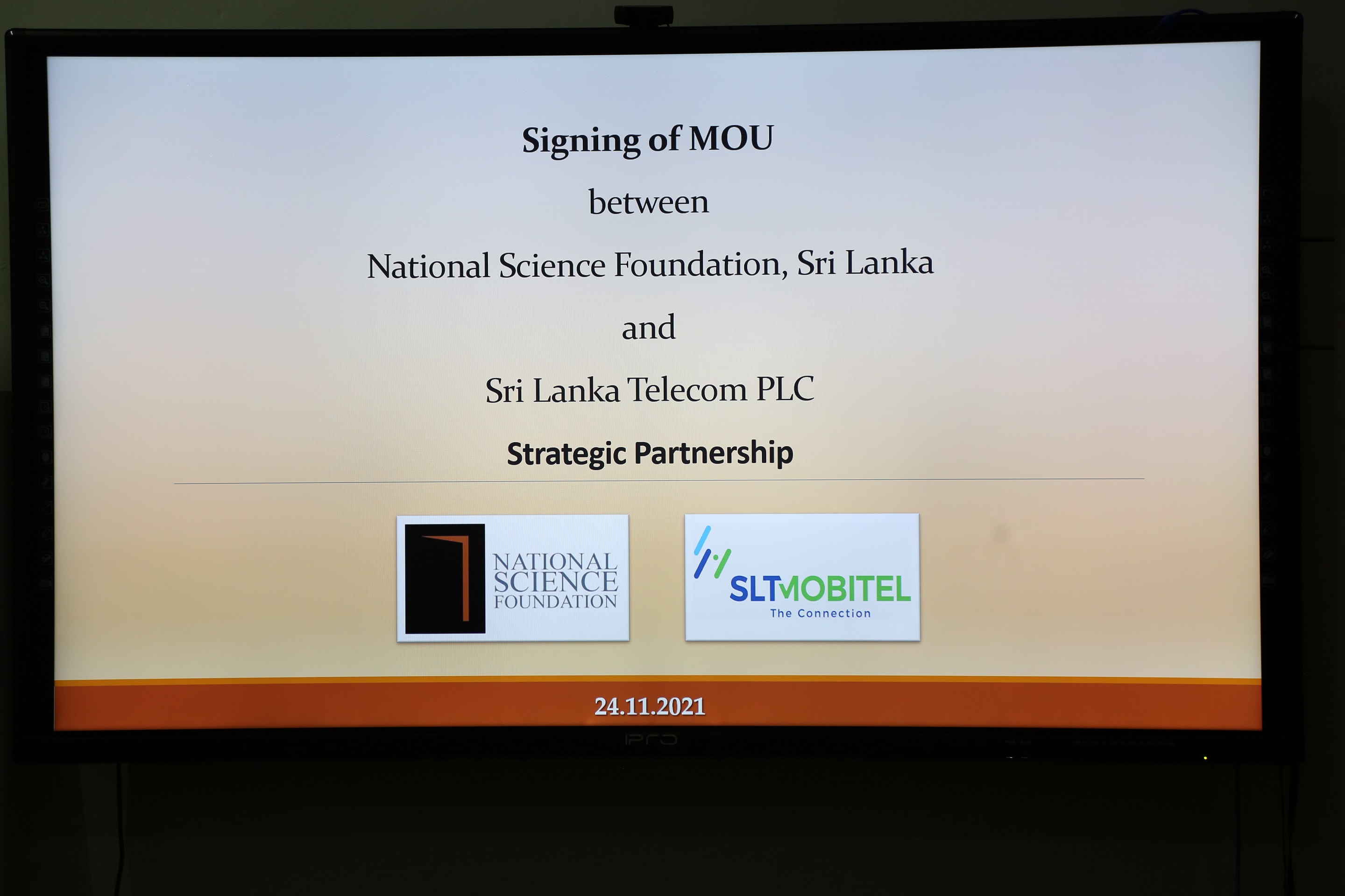 NSF enters into strategic partnership with SLT